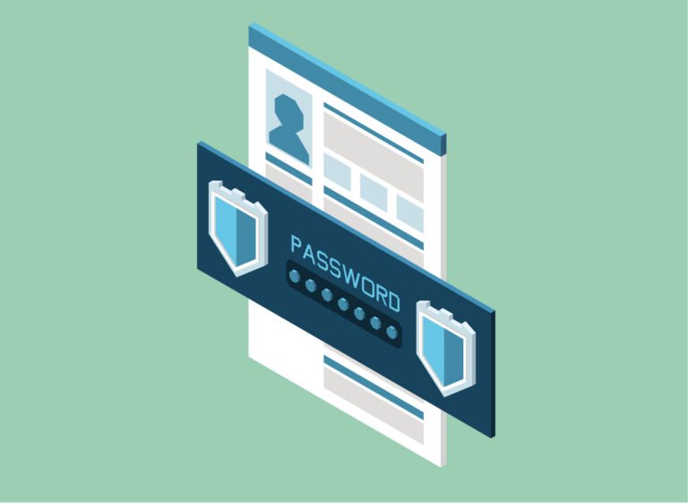 illustration of account access and passwords